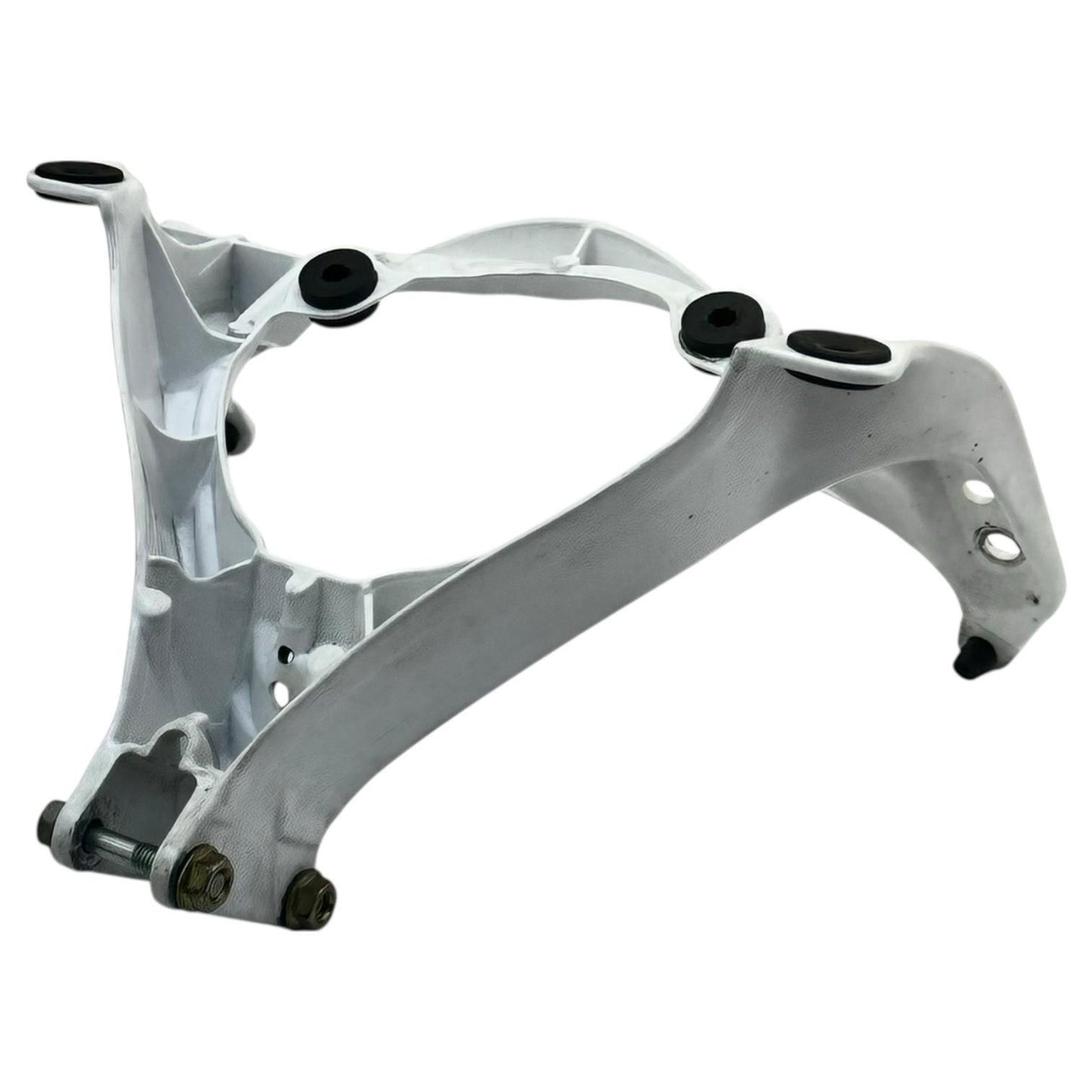 2007 2008 SUZUKI GSXR 1000 FRONT FAIRING STAY UPPER MIRROR GAUGES BRACKET WHITE