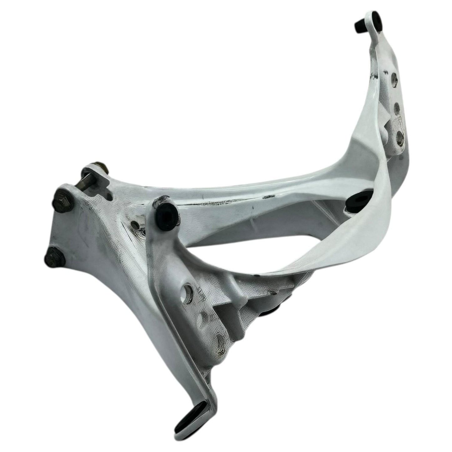 2007 2008 SUZUKI GSXR 1000 FRONT FAIRING STAY UPPER MIRROR GAUGES BRACKET WHITE