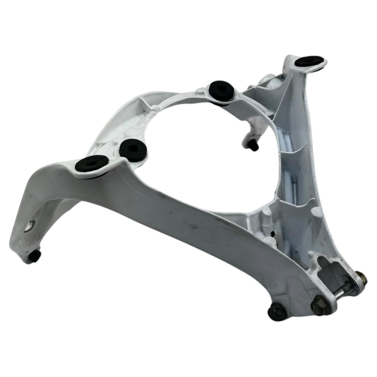 2007 2008 SUZUKI GSXR 1000 FRONT FAIRING STAY UPPER MIRROR GAUGES BRACKET WHITE