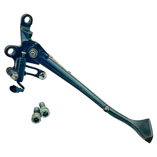 2007 2008 SUZUKI GSXR 1000 KICKSTAND SIDE LEG PROP KICK STAND BLACK BOLTS