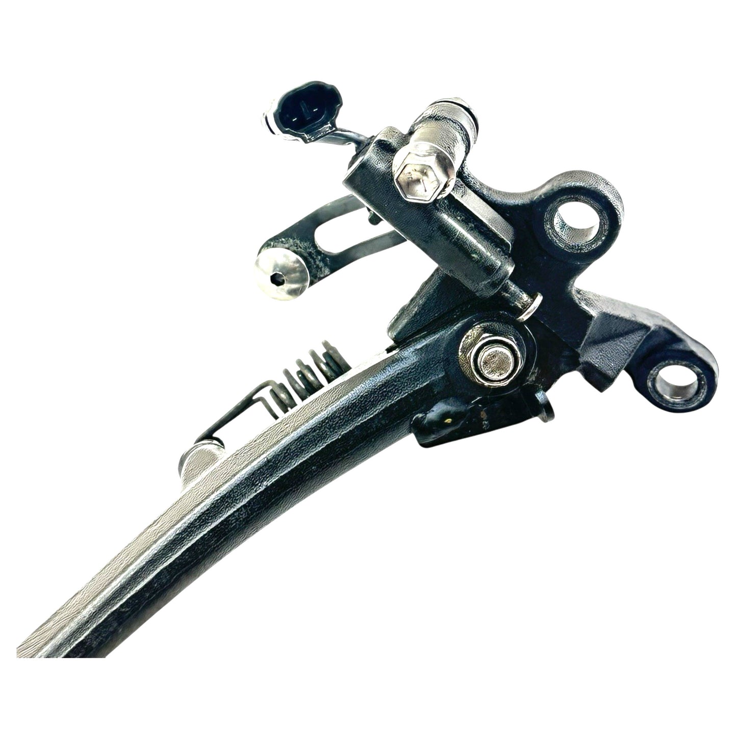 2007 2008 SUZUKI GSXR 1000 KICKSTAND SIDE LEG PROP KICK STAND BLACK BOLTS