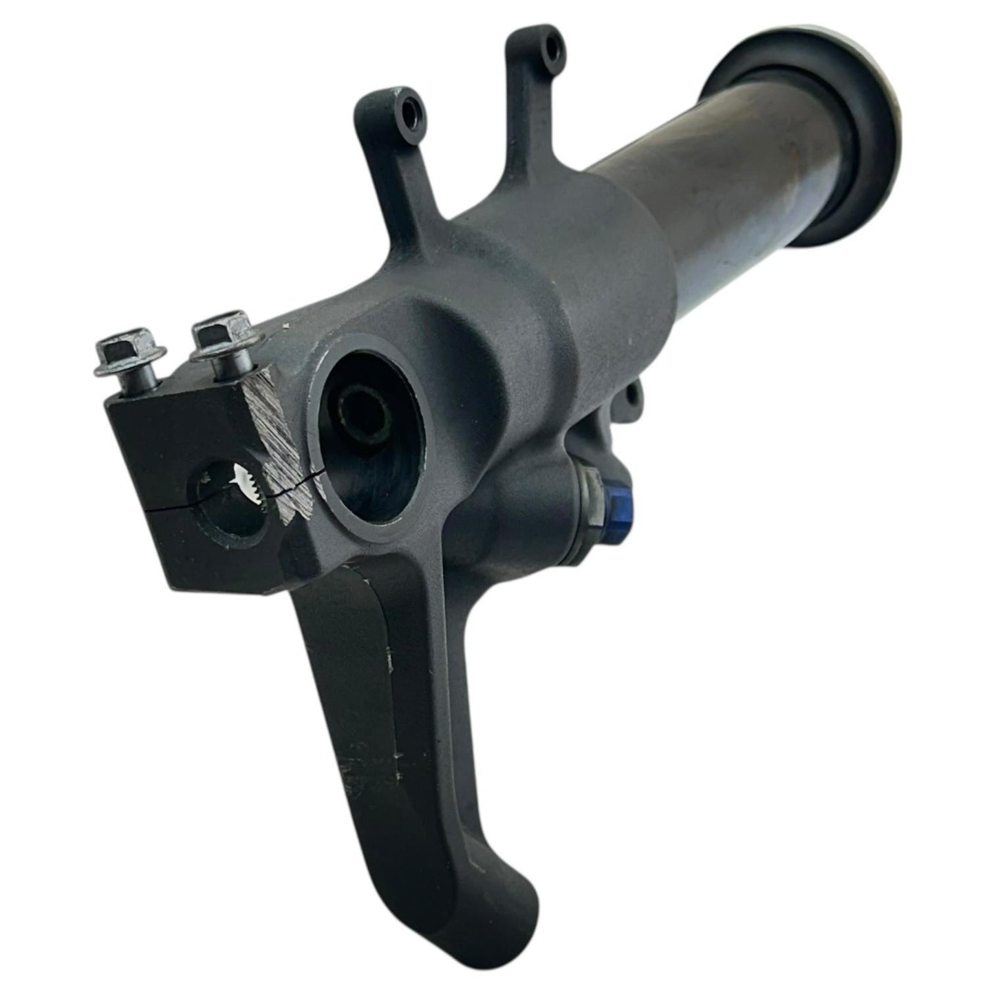 2007 2008 SUZUKI GSXR 1000 FORKS FRONT SUSPENSION TUBES TRIPLE TREE STEM SET