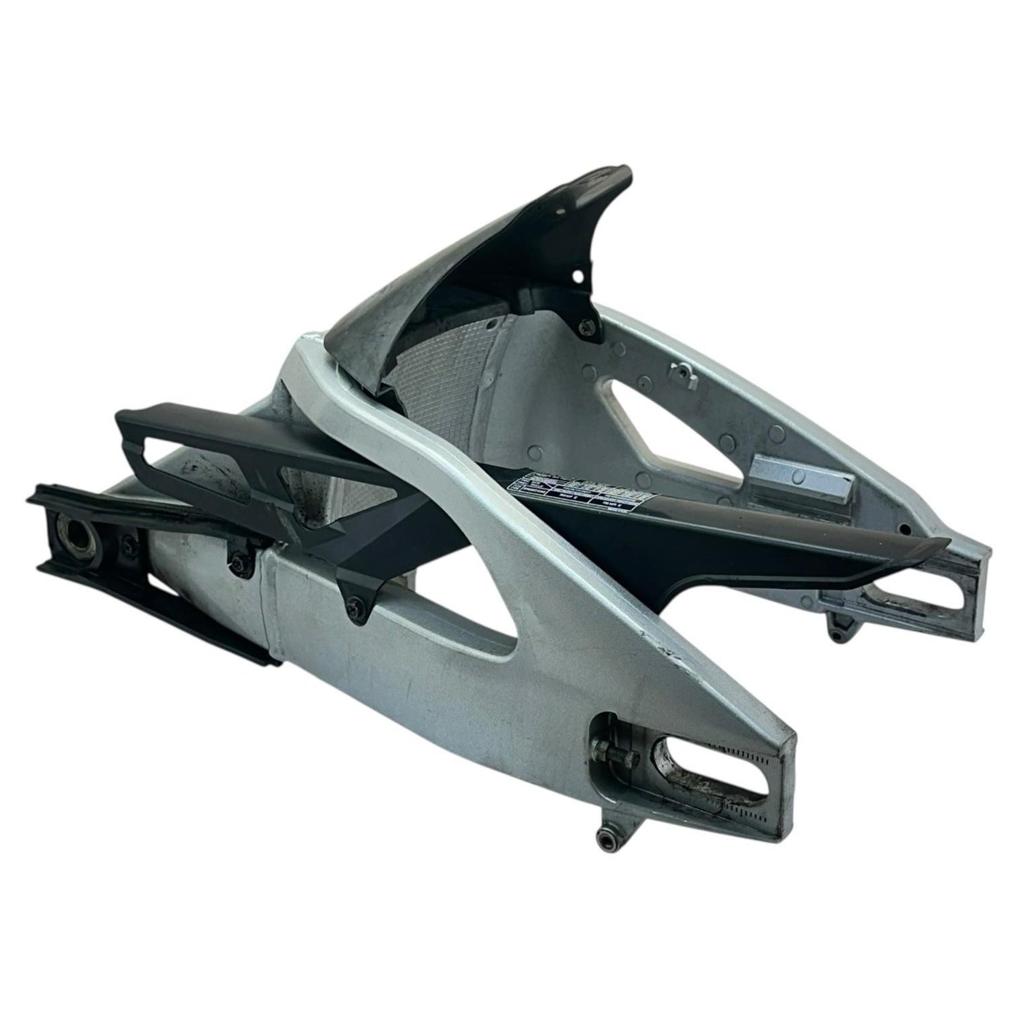 2007 2008 SUZUKI GSXR 1000 REAR SWING ARM BACK SUSPENSION SWINGARM SILVER