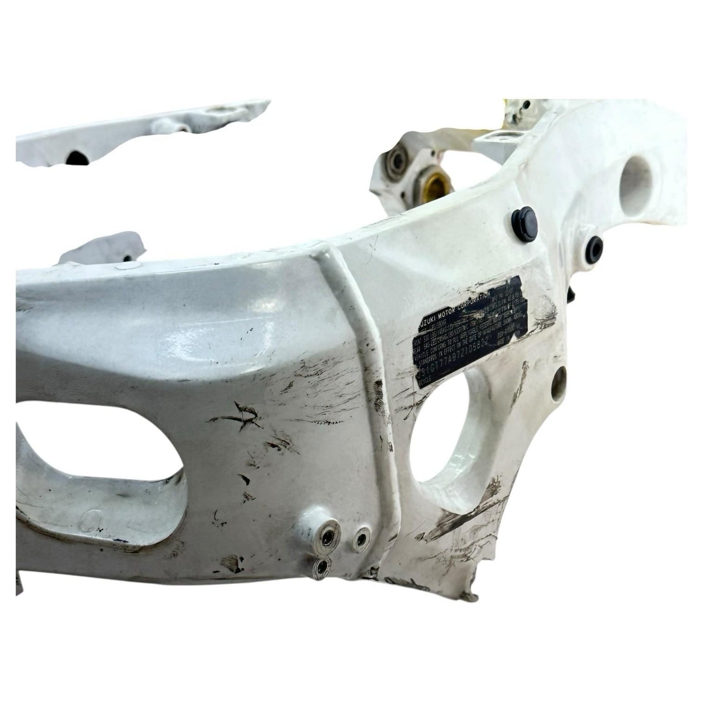 2007 2008 SUZUKI GSXR 1000 MAIN FRAME CHASSIS BODY WHITE