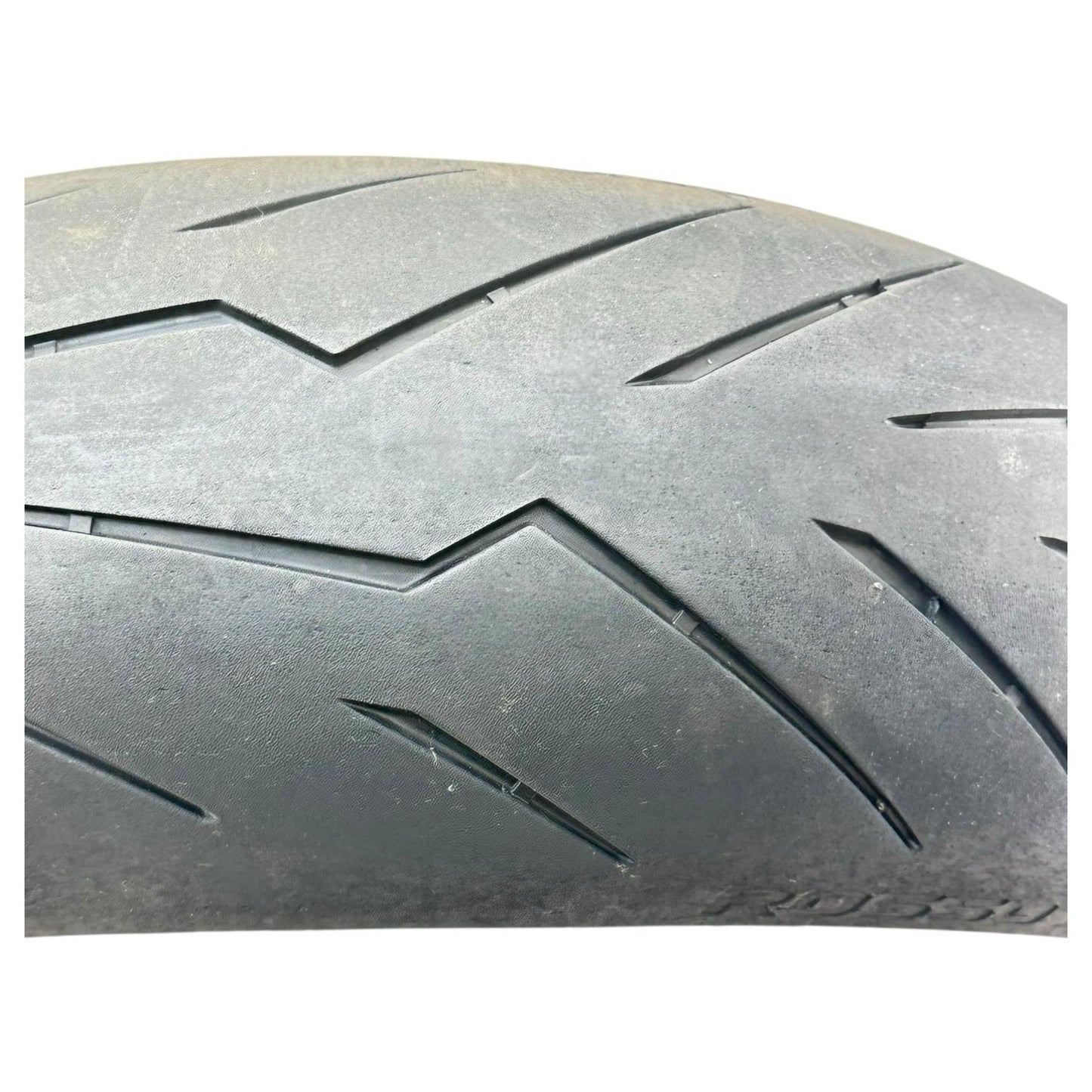 2007 2008 SUZUKI GSXR 1000 REAR WHEEL BACK RIM TIRE RUBBER HUB WHITE STOCK OEM