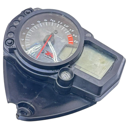 2007 2008 GSXR 1000 SPEEDOMETER TACH GAUGES DISPLAY CLUSTER TACHOMETER *CRACK*