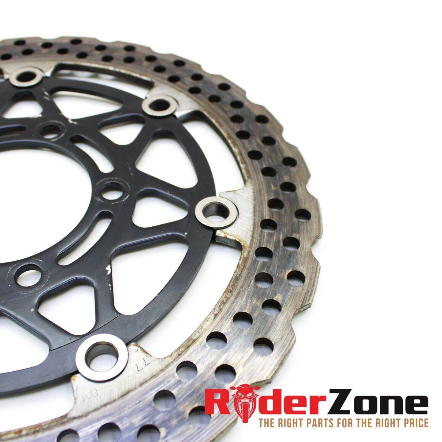 2005 2006 KAWASAKI NINJA ZX6R FRONT BRAKE ROTORS LEFT RIGHT DISCS STRAIGHT STOCK