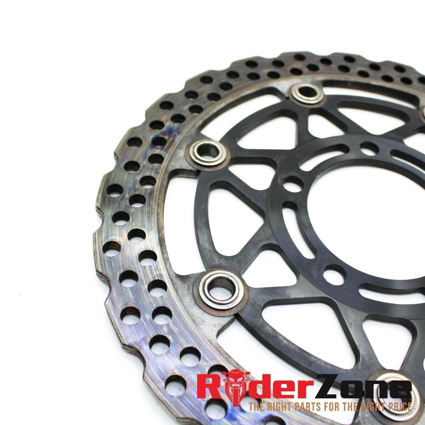 2005 2006 KAWASAKI NINJA ZX6R FRONT BRAKE ROTORS LEFT RIGHT DISCS STRAIGHT STOCK