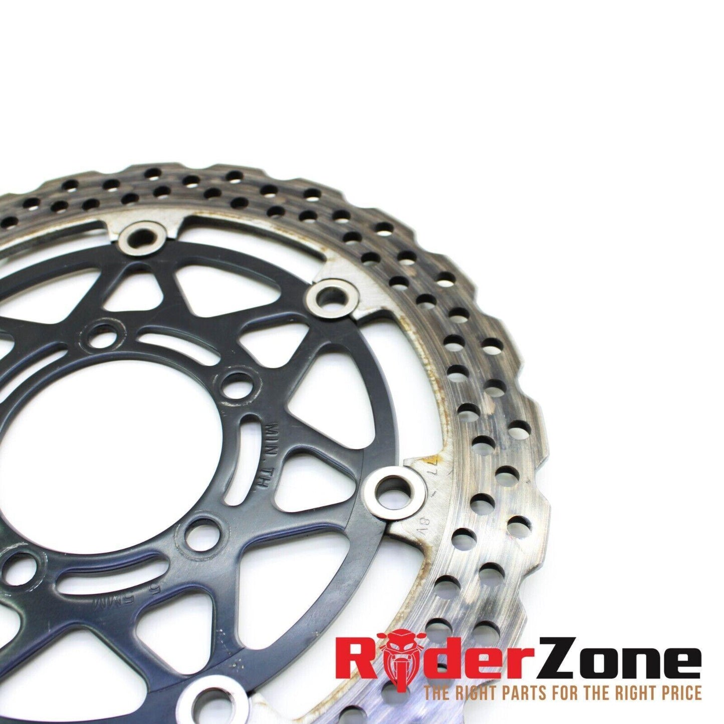 2005 2006 KAWASAKI NINJA ZX6R FRONT BRAKE ROTORS LEFT RIGHT DISCS STRAIGHT STOCK