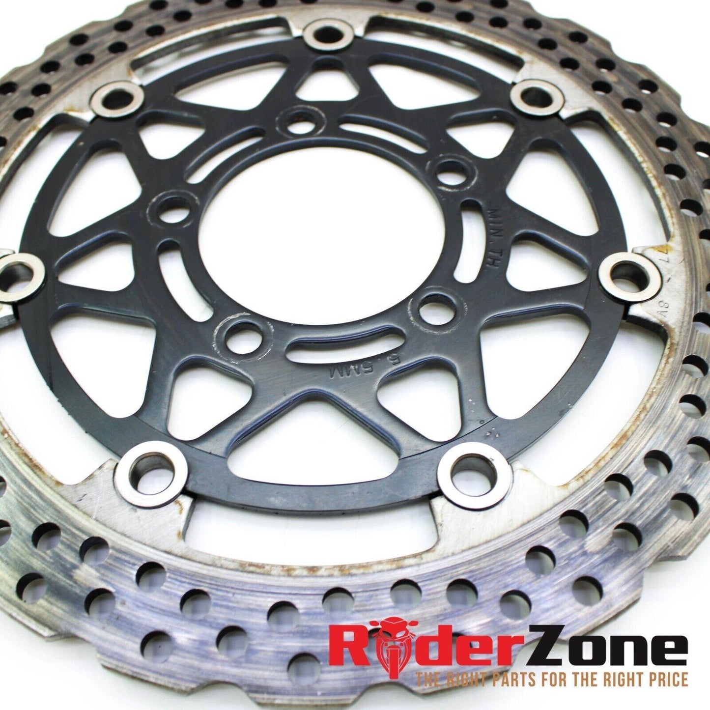 2005 2006 KAWASAKI NINJA ZX6R FRONT BRAKE ROTORS LEFT RIGHT DISCS STRAIGHT STOCK