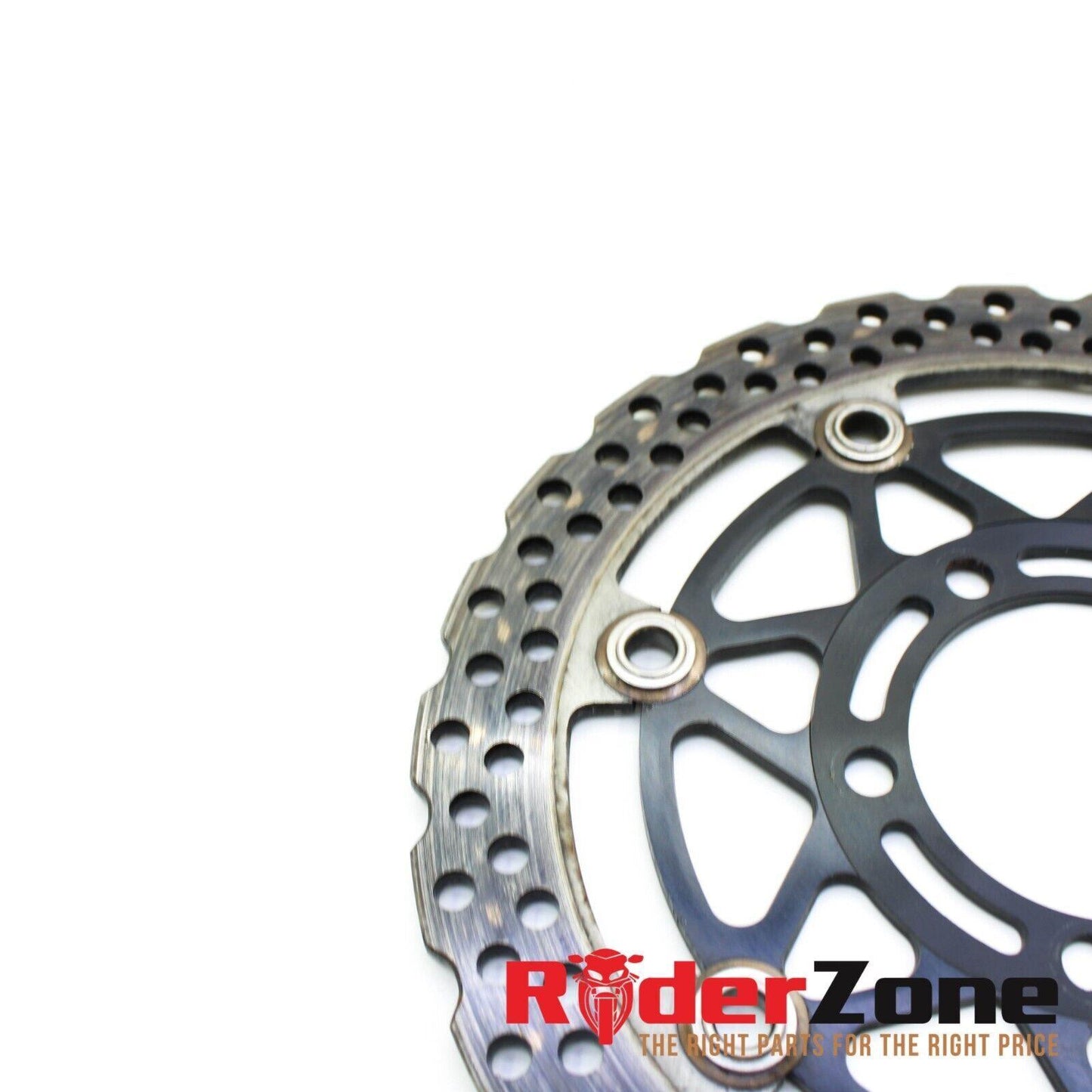 2005 2006 KAWASAKI NINJA ZX6R FRONT BRAKE ROTORS LEFT RIGHT DISCS STRAIGHT STOCK