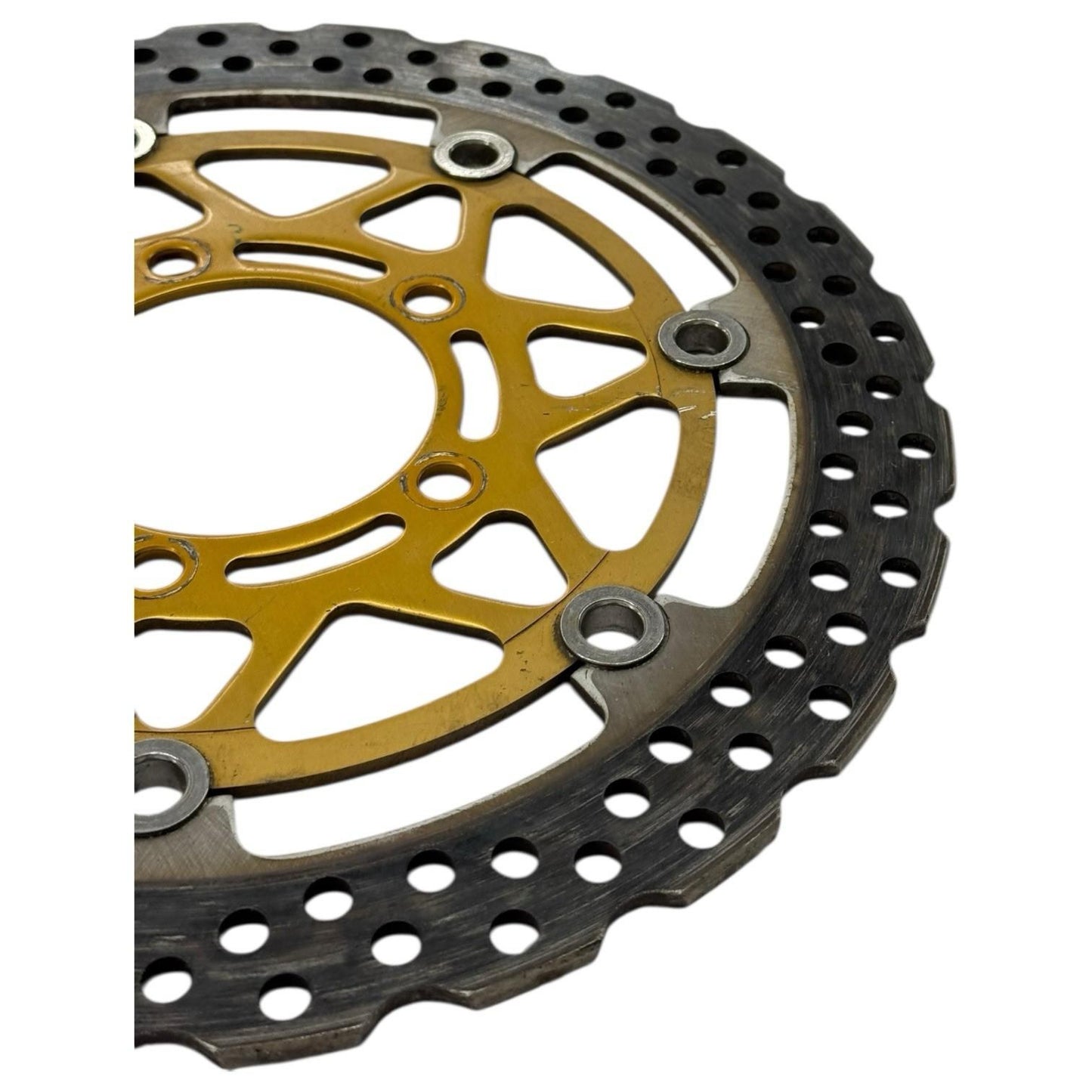 2005 2006 KAWASAKI NINJA ZX6R FRONT BRAKE ROTORS LEFT RIGHT DISCS STRAIGHT