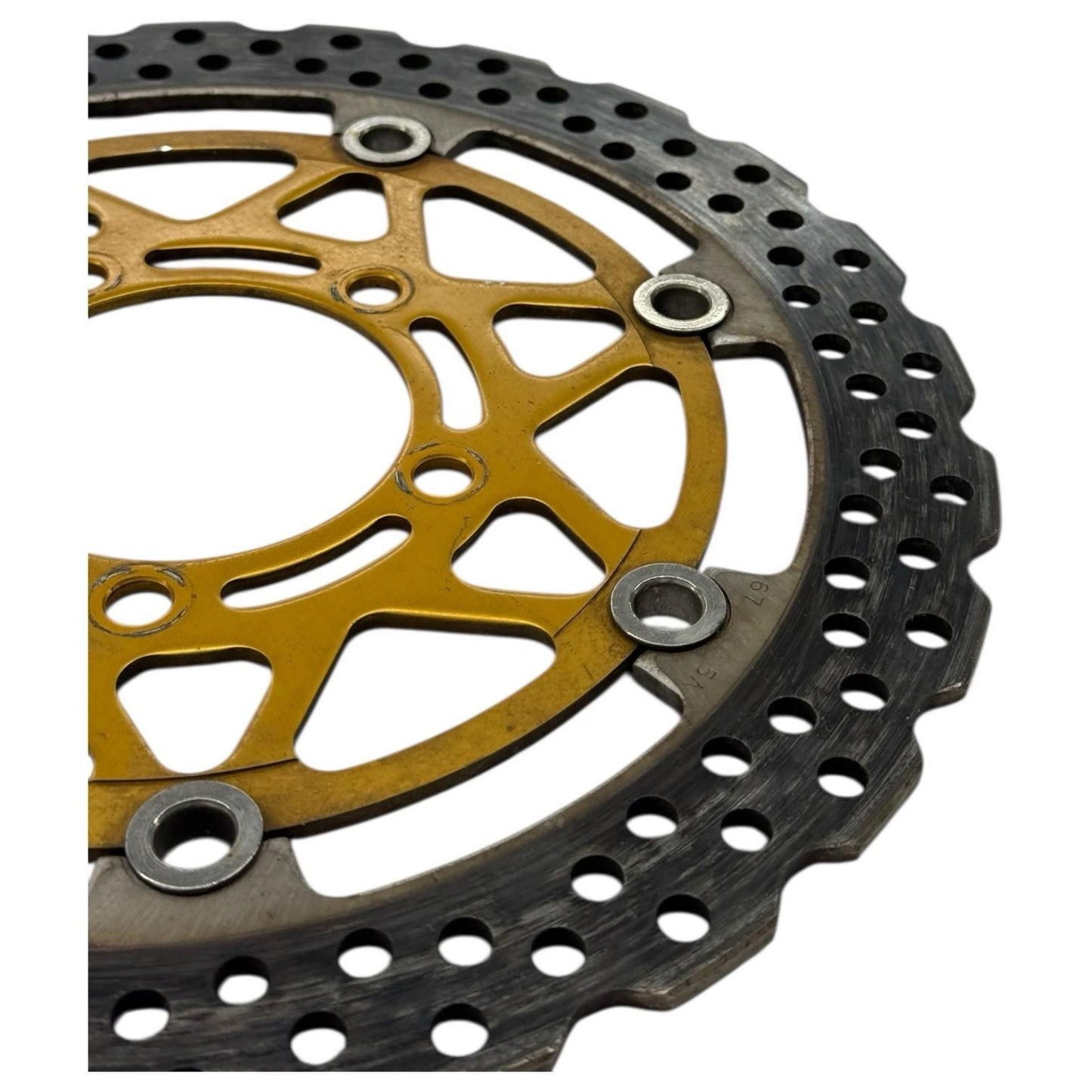 2005 2006 KAWASAKI NINJA ZX6R FRONT BRAKE ROTORS LEFT RIGHT DISCS STRAIGHT