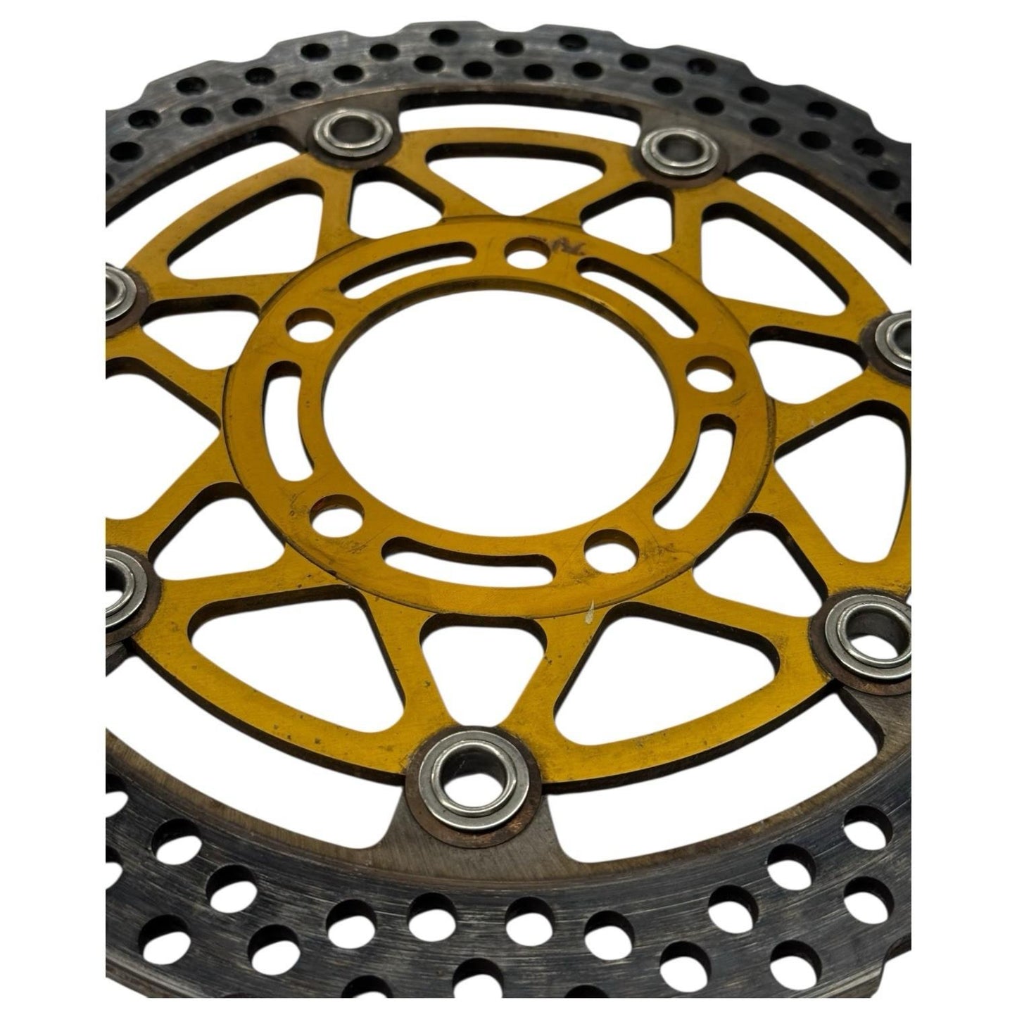 2005 2006 KAWASAKI NINJA ZX6R FRONT BRAKE ROTORS LEFT RIGHT DISCS STRAIGHT