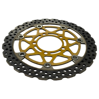 2005 2006 KAWASAKI NINJA ZX6R FRONT BRAKE ROTORS LEFT RIGHT DISCS STRAIGHT