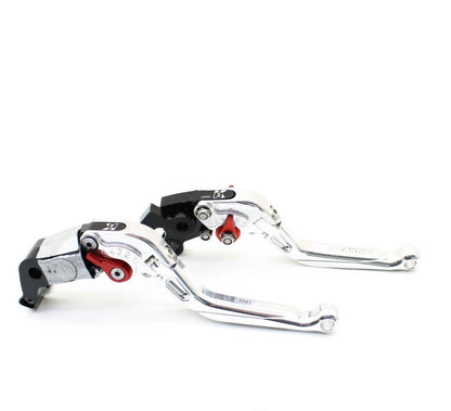 2007 2008 SUZUKI GSXR1000 KB FRONT LEVER SET CLUTCH MASTER BRAKE CYLINDER SILVER