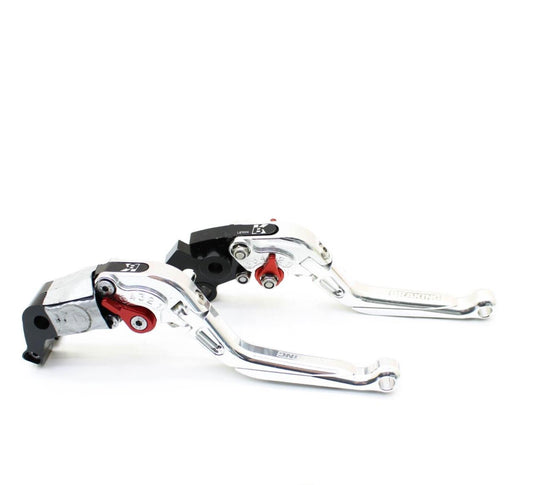 2007 2008 SUZUKI GSXR1000 KB FRONT LEVER SET CLUTCH MASTER BRAKE CYLINDER SILVER