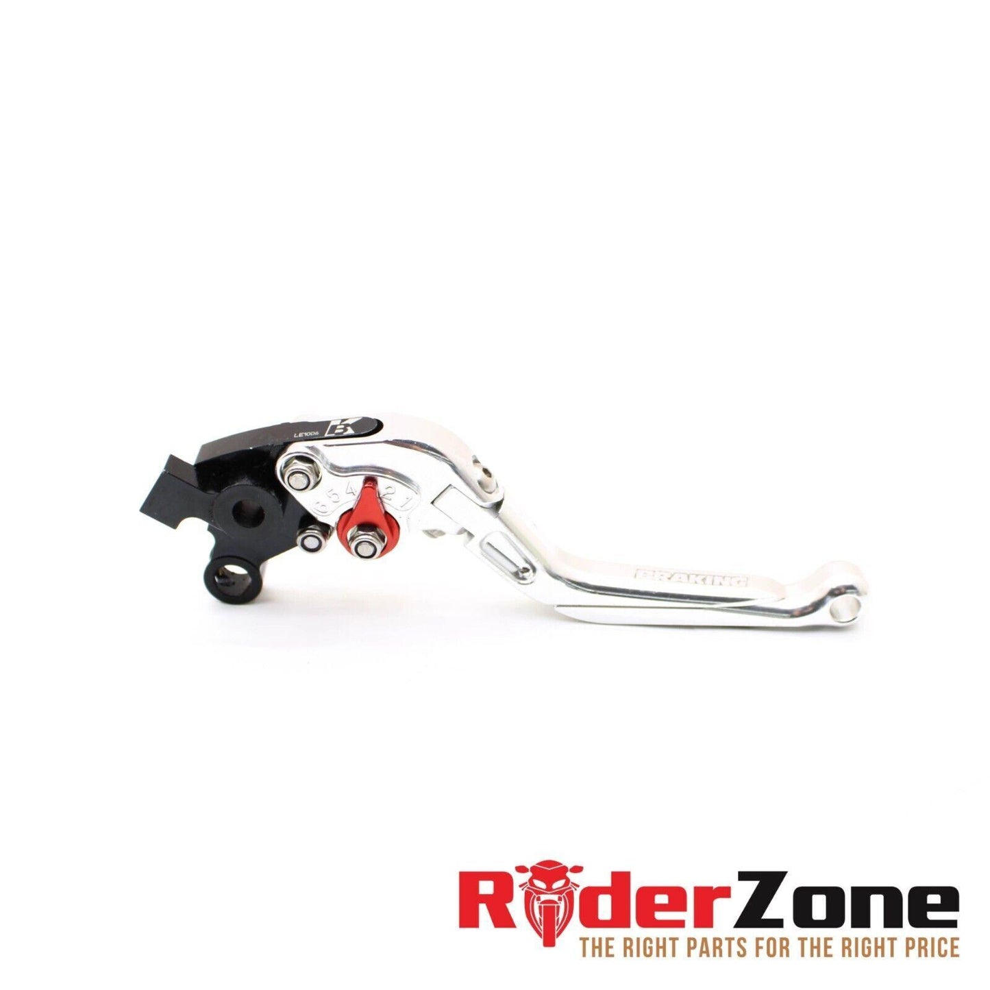 2007 2008 SUZUKI GSXR1000 KB FRONT LEVER SET CLUTCH MASTER BRAKE CYLINDER SILVER