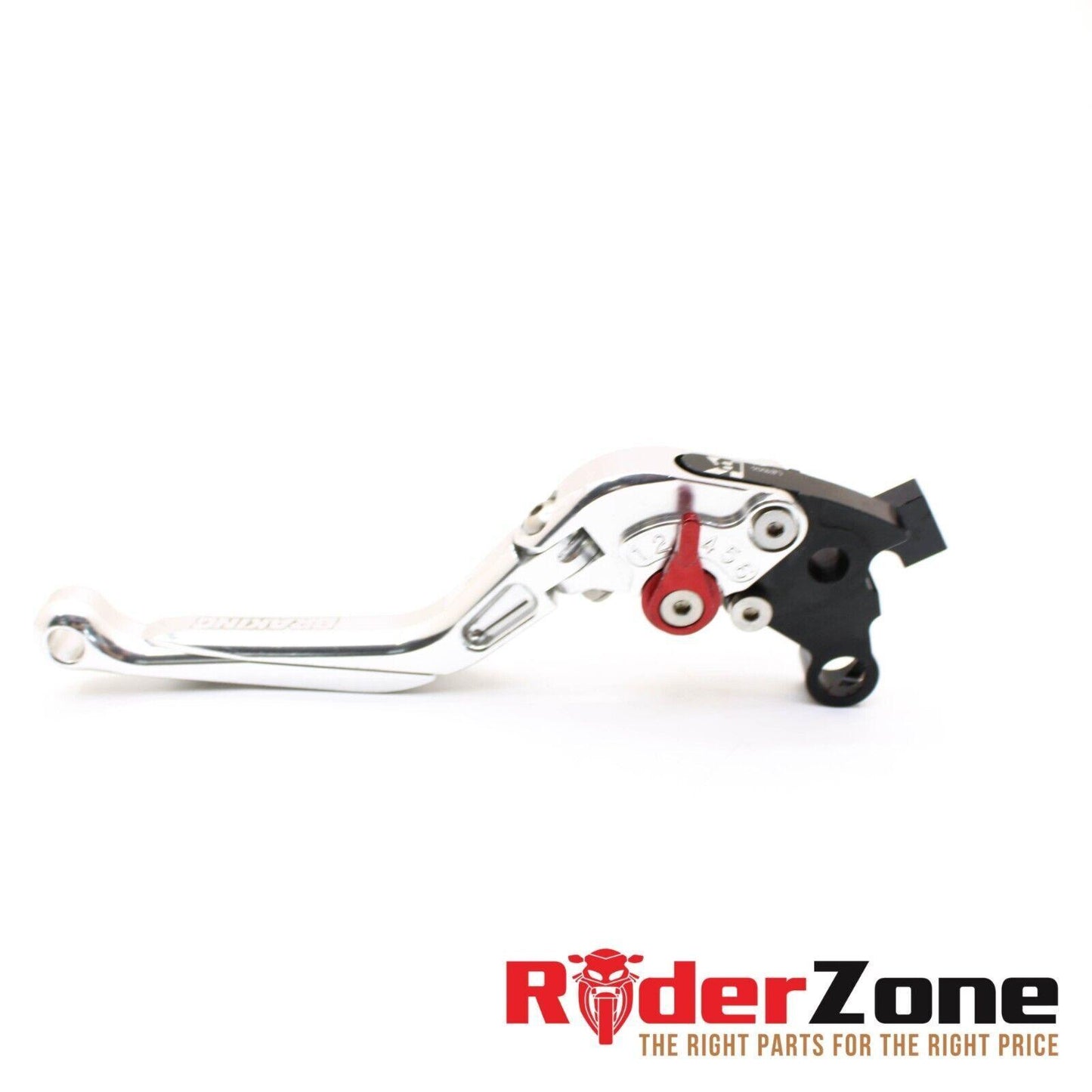 2007 2008 SUZUKI GSXR1000 KB FRONT LEVER SET CLUTCH MASTER BRAKE CYLINDER SILVER