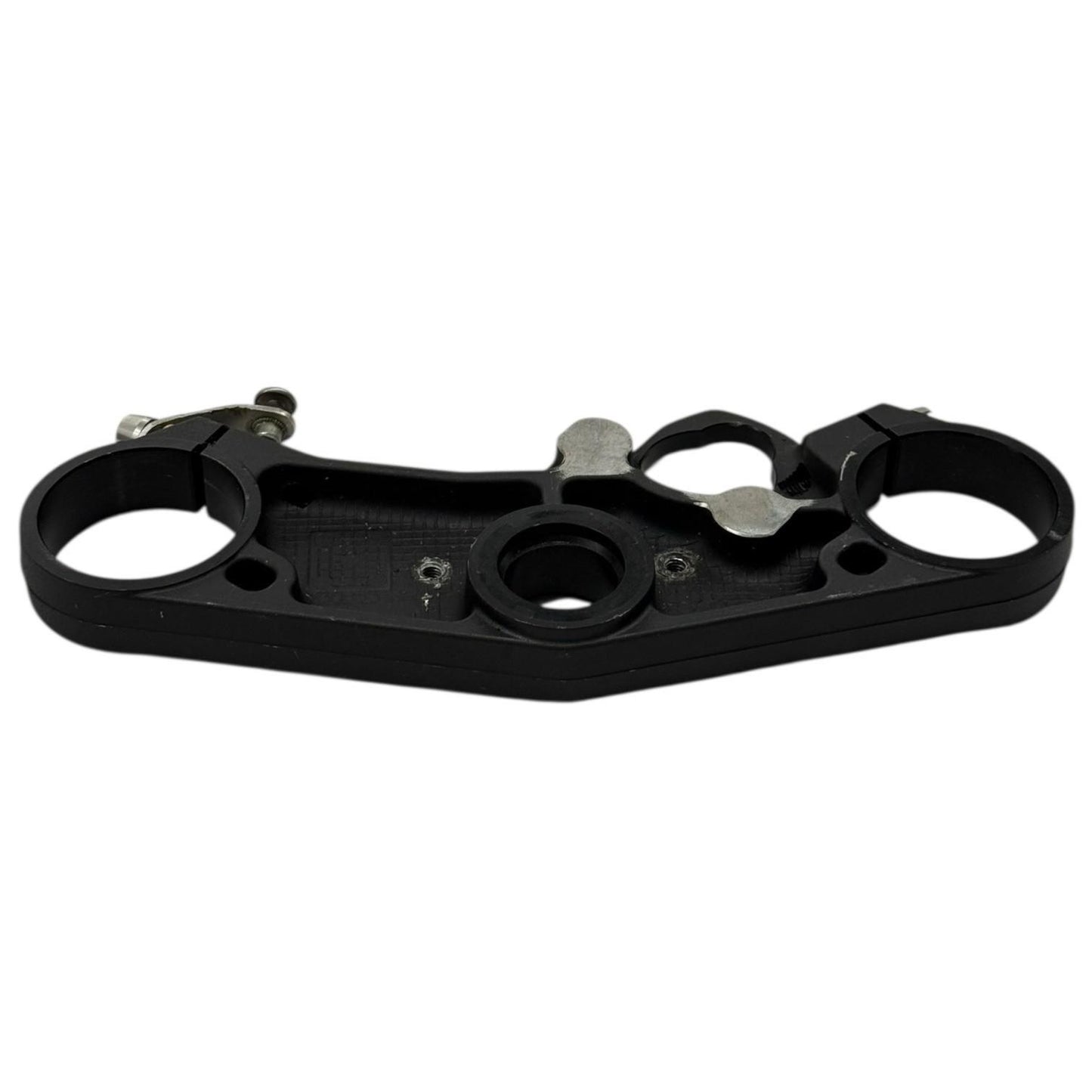 2007 2008 SUZUKI GSXR1000 TRIPLE TREE CLAMP FORKS UPPER BLACK STRAIGHT STOCK