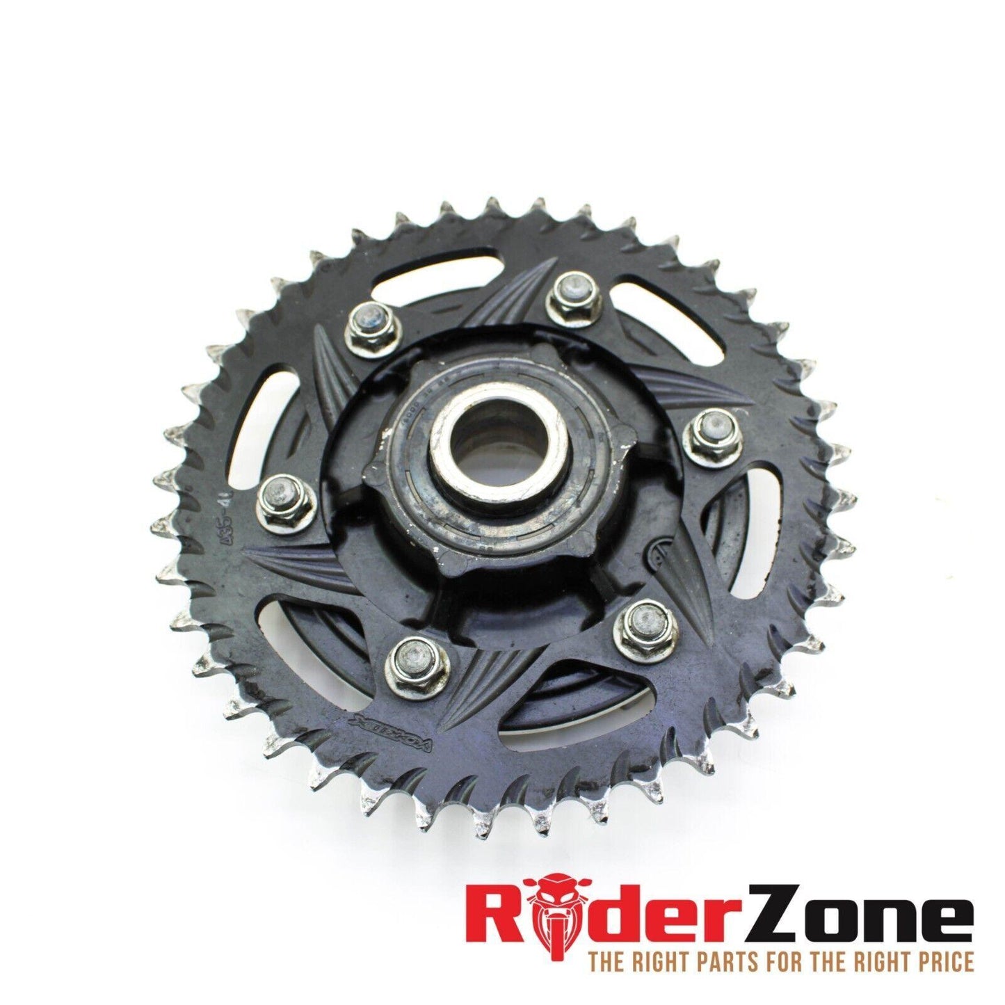 2007 2008 SUZUKI GSXR1000 REAR SPROCKET VORTEX HUB CARRIER WHEEL MOUNT BLACK