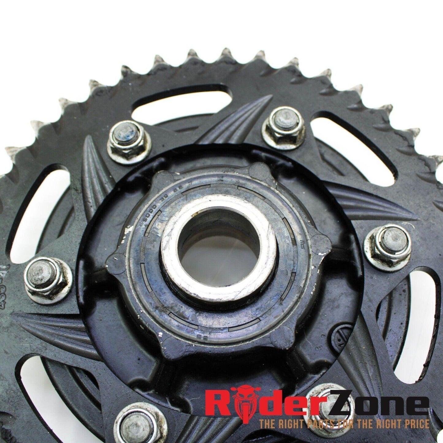 2007 2008 SUZUKI GSXR1000 REAR SPROCKET VORTEX HUB CARRIER WHEEL MOUNT BLACK