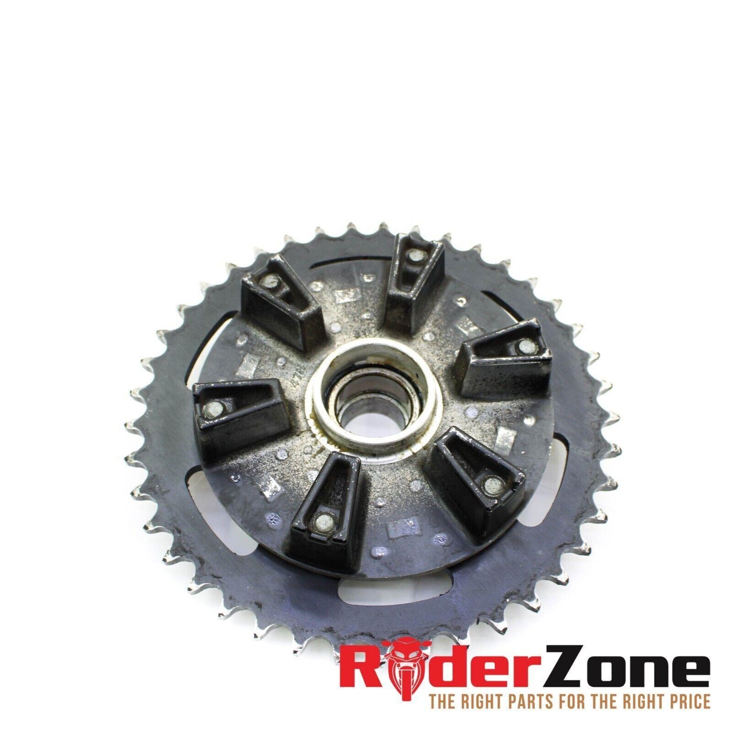 2007 2008 SUZUKI GSXR1000 REAR SPROCKET VORTEX HUB CARRIER WHEEL MOUNT BLACK