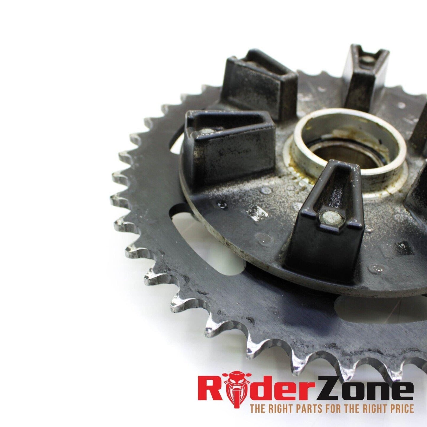 2007 2008 SUZUKI GSXR1000 REAR SPROCKET VORTEX HUB CARRIER WHEEL MOUNT BLACK