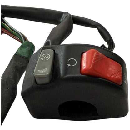 2008 - 2016 YAMAHA YZF R6 KILL SWITCH ON OFF WIRING CONTROLS BLACK STOCK