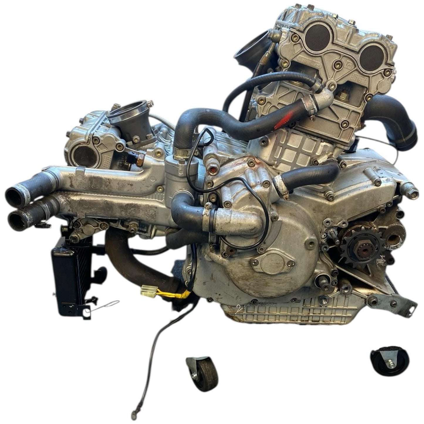 2003 - 2006 DUCATI 999 ENGINE MOTOR COMPLETE COMPLETE OIL COOLER 30 DAY WARRANTY