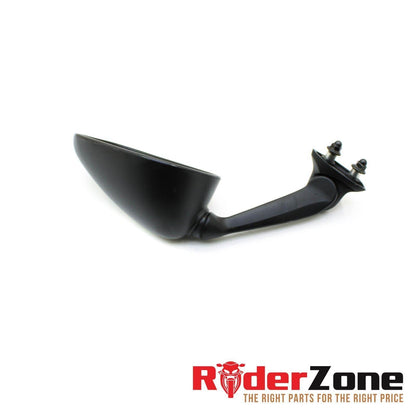 2008 - 2016 YAMAHA YZF R6 RIGHT MIRROR SIDE REAR VIEW BLACK BRACKET MOUNT OEM