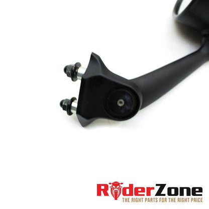 2008 - 2016 YAMAHA YZF R6 RIGHT MIRROR SIDE REAR VIEW BLACK BRACKET MOUNT OEM