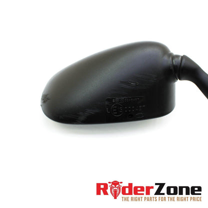 2008 - 2016 YAMAHA YZF R6 RIGHT MIRROR SIDE REAR VIEW BLACK BRACKET MOUNT OEM
