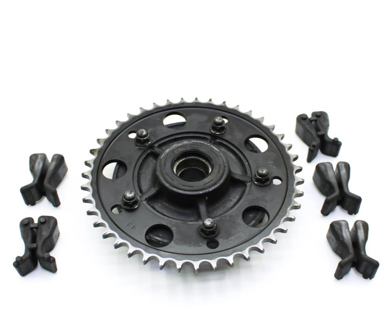 2008 2009 SUZUKI GSXR600 GSXR750 REAR SPROCKET BACK HUB BLACK CUSHIONS