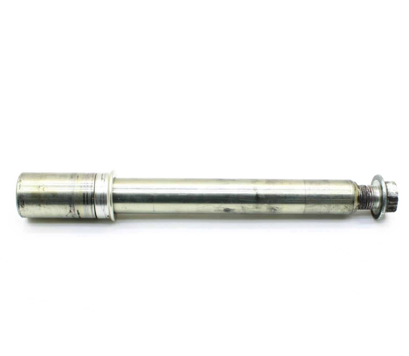 2008 2009 SUZUKI GSXR600 GSXR750 FRONT WHEEL AXLE BOLT SPACERS STRAIGHT SILVER