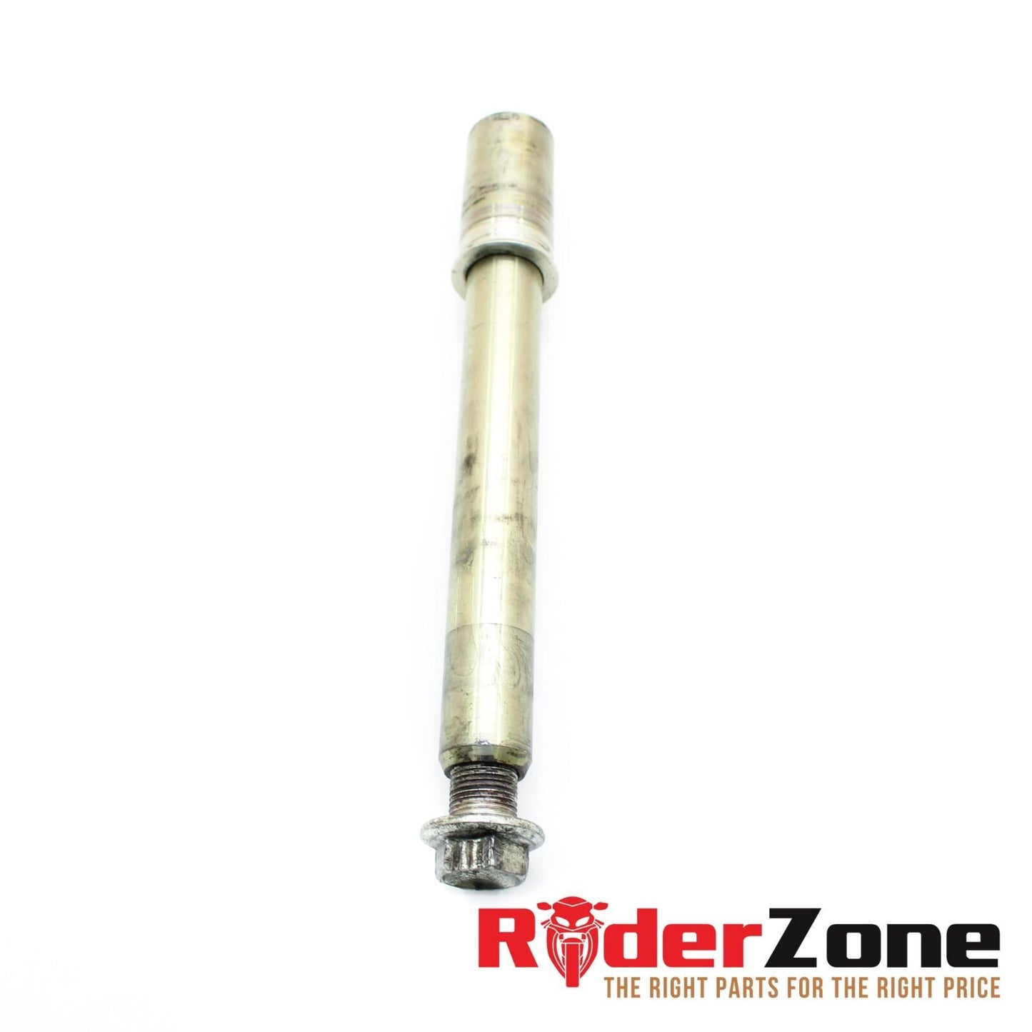 2008 2009 SUZUKI GSXR600 GSXR750 FRONT WHEEL AXLE BOLT SPACERS STRAIGHT SILVER