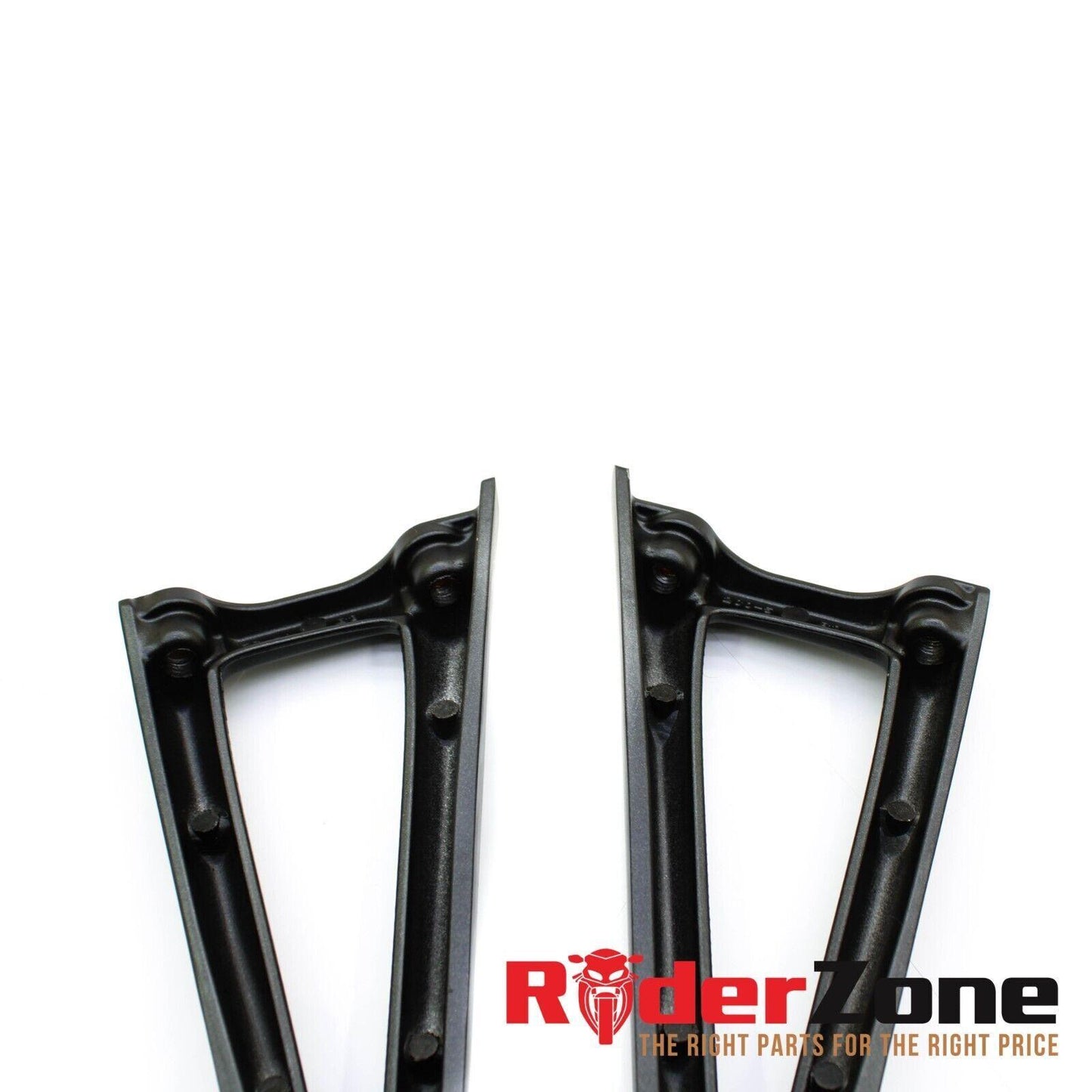 2008 - 2016 YAMAHA YZF R6 PASSENGER PEGS FOOT REST REAR SET BLACK RIGHT LEFT