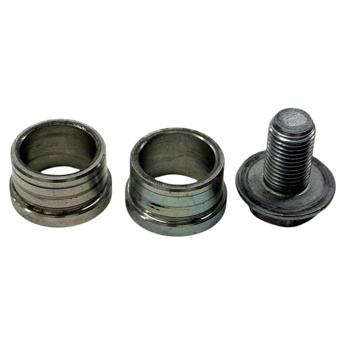 2008 - 2016 YAMAHA YZF R6 FRONT WHEEL RIM AXLE PIVOT BOLT SPACERS GOOD THREADS