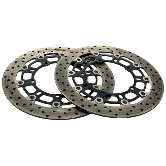 2008 - 2016 YAMAHA YZF R6 FRONT BRAKE ROTORS DISCS LEFT RIGHT 13S-2581T-00-00