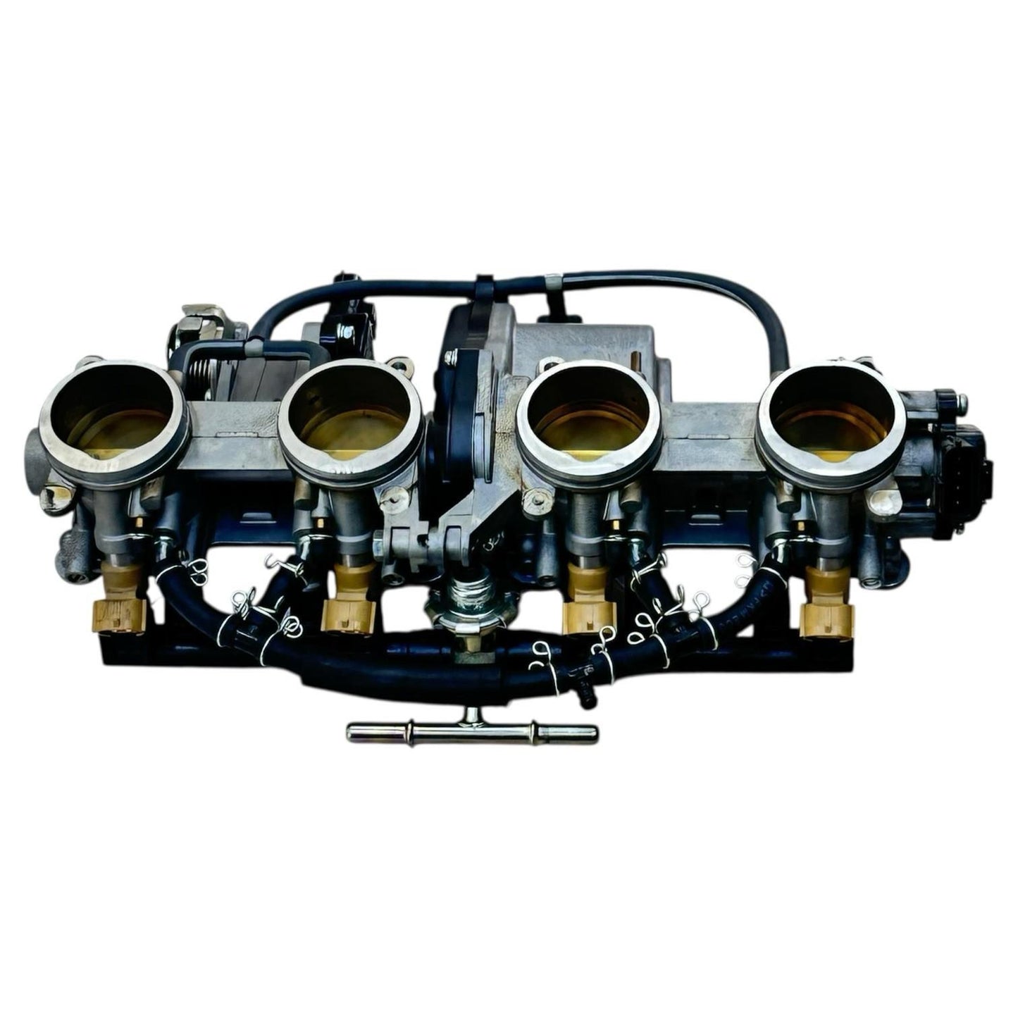 2015 - 2019 YAMAHA YZF R1 THROTTLE BODY FUEL INJECTORS ASSEMBLY STOCK OEM