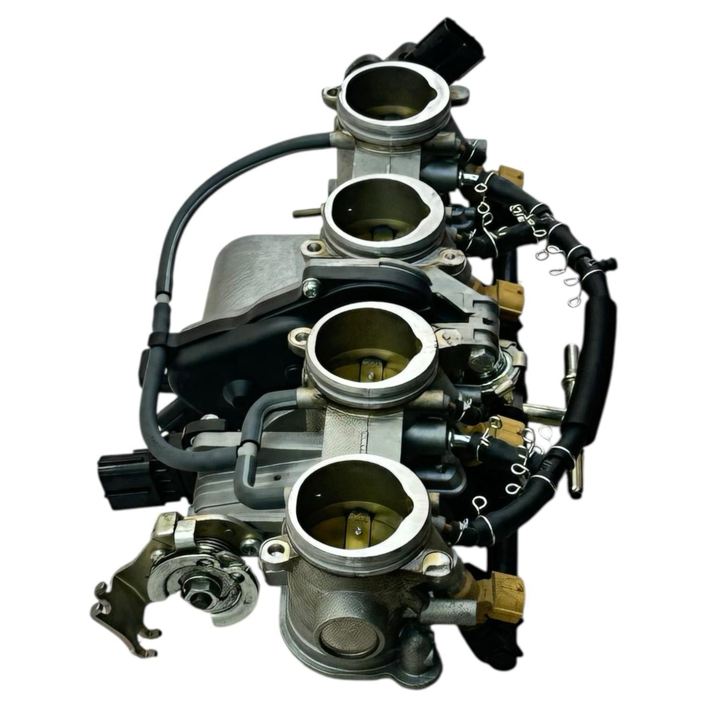 2015 - 2019 YAMAHA YZF R1 THROTTLE BODY FUEL INJECTORS ASSEMBLY STOCK OEM