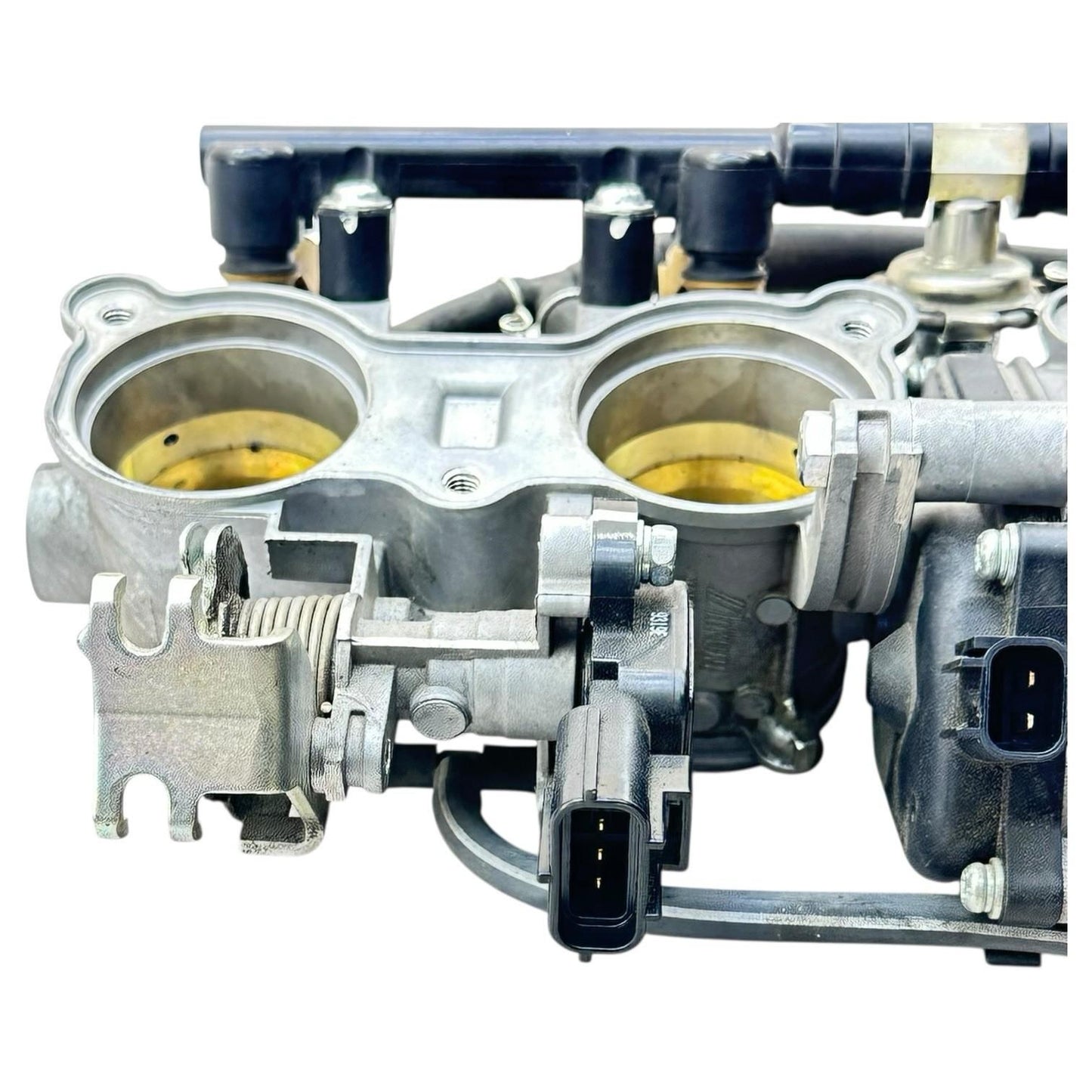 2015 - 2019 YAMAHA YZF R1 THROTTLE BODY FUEL INJECTORS ASSEMBLY STOCK OEM