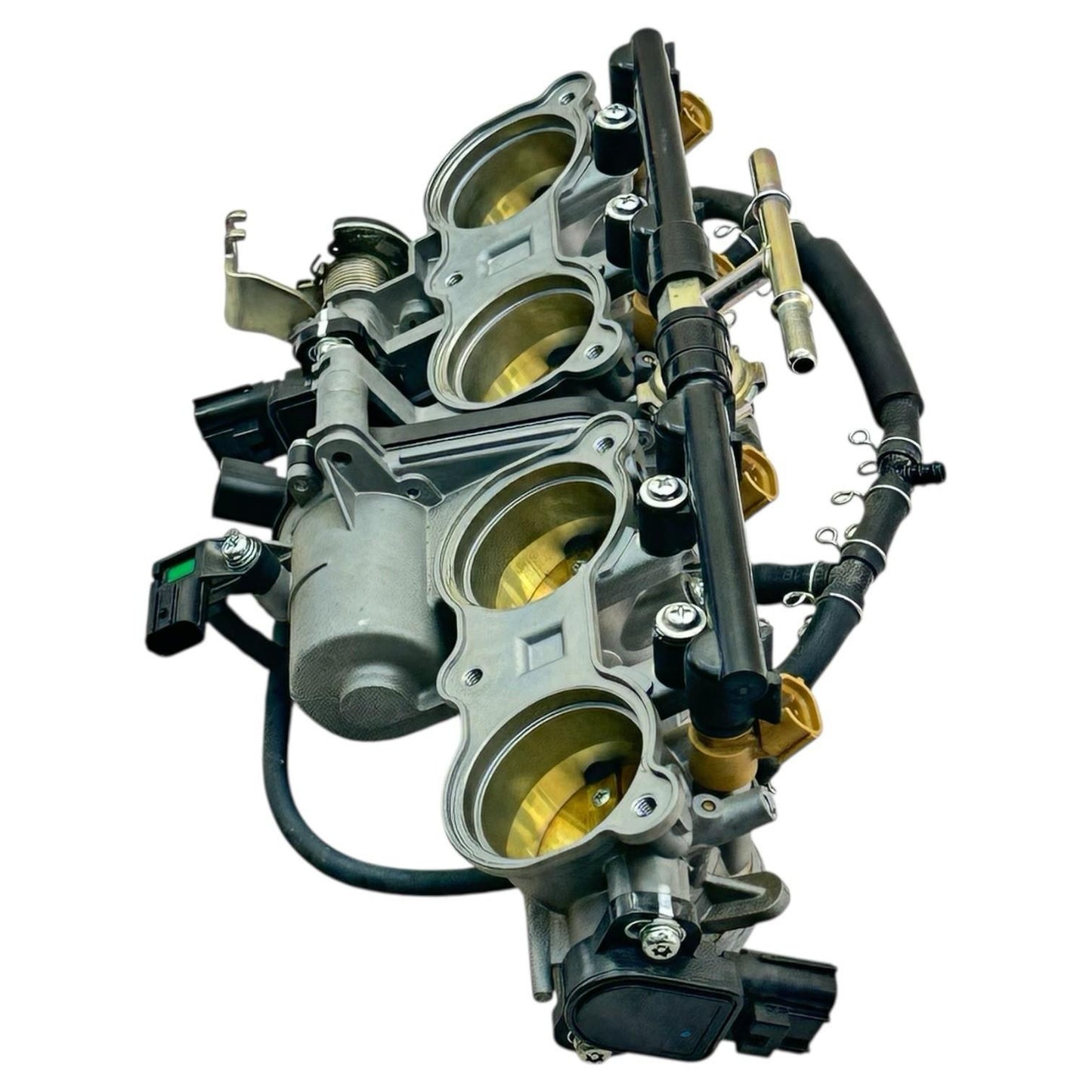 2015 - 2019 YAMAHA YZF R1 THROTTLE BODY FUEL INJECTORS ASSEMBLY STOCK OEM