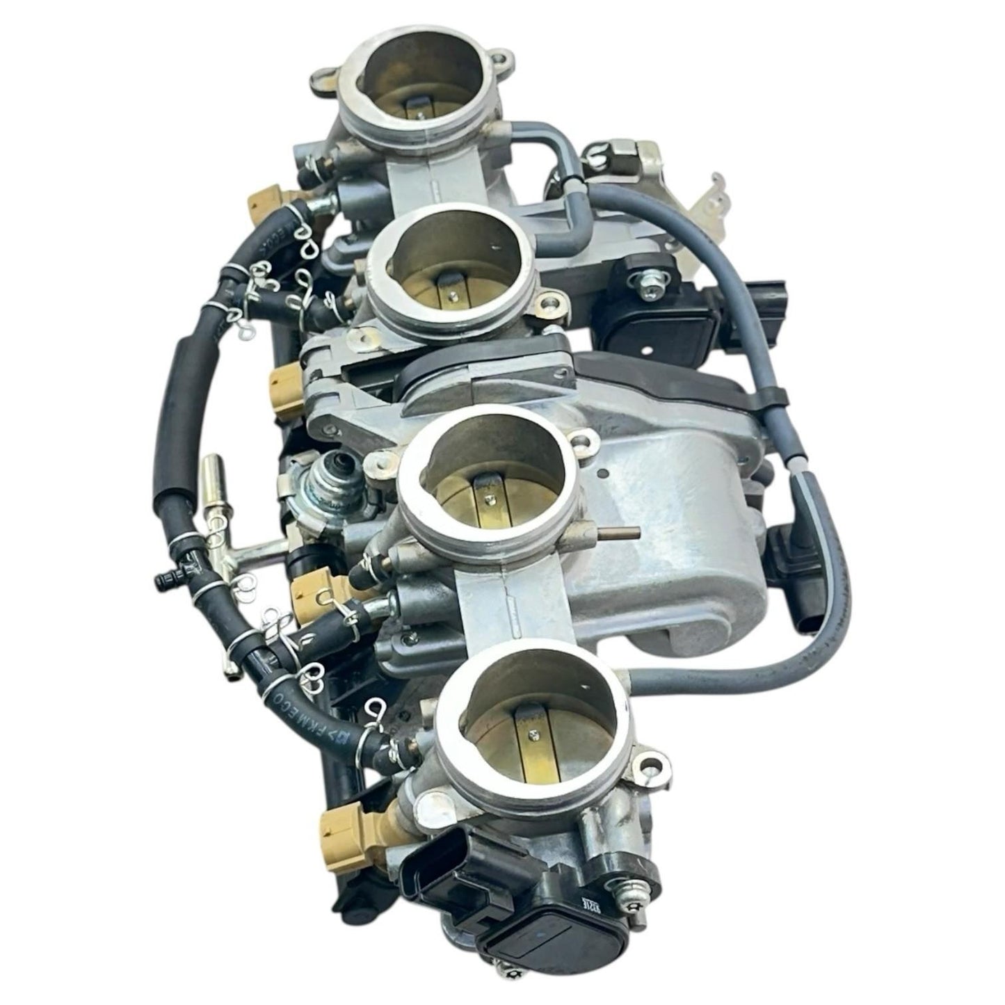 2015 - 2019 YAMAHA YZF R1 THROTTLE BODY FUEL INJECTORS ASSEMBLY STOCK OEM