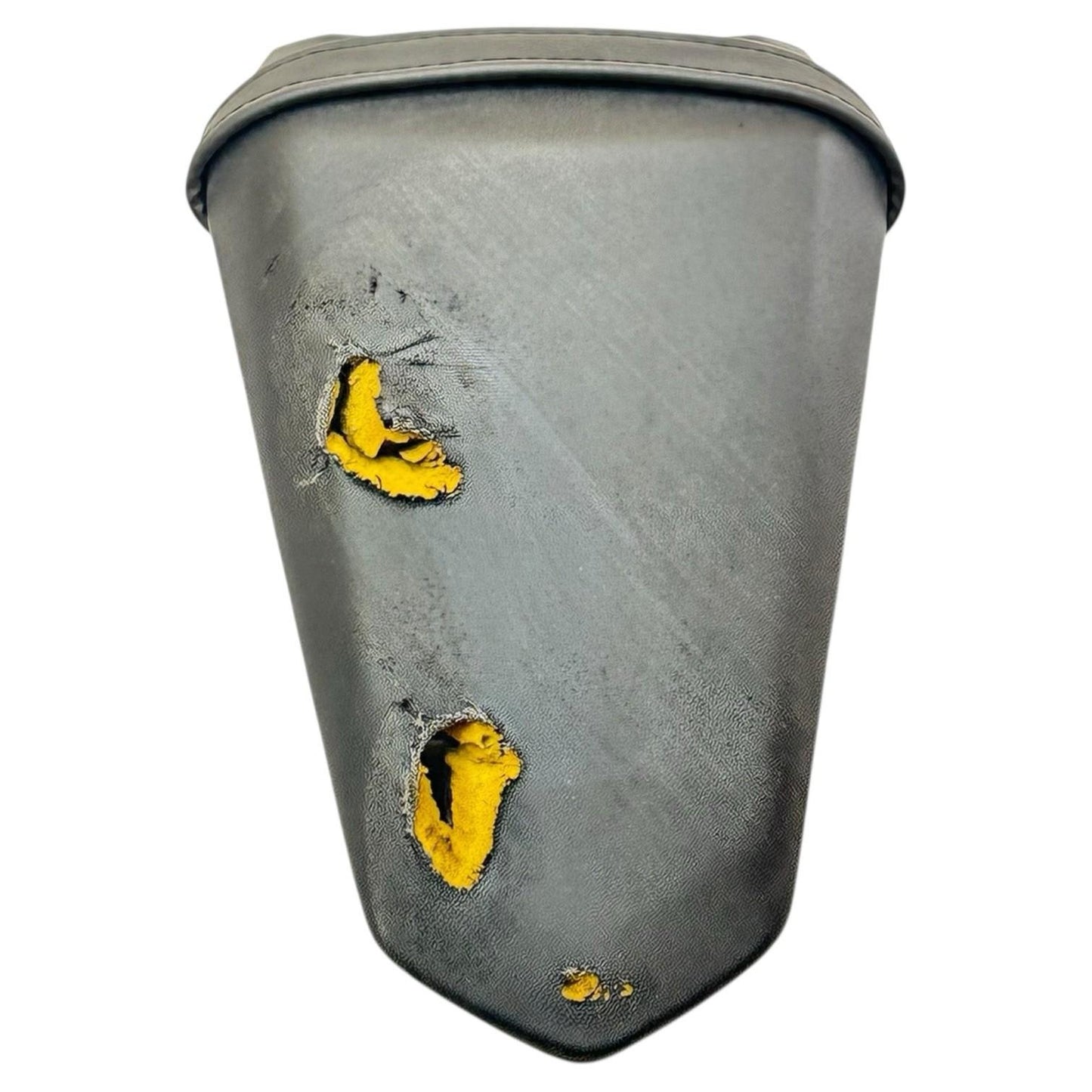 2015 - 2019 YAMAHA YZF R1 REAR SEAT PASSENGER BACK CUSHION BLACK OEM *SCUFFED*