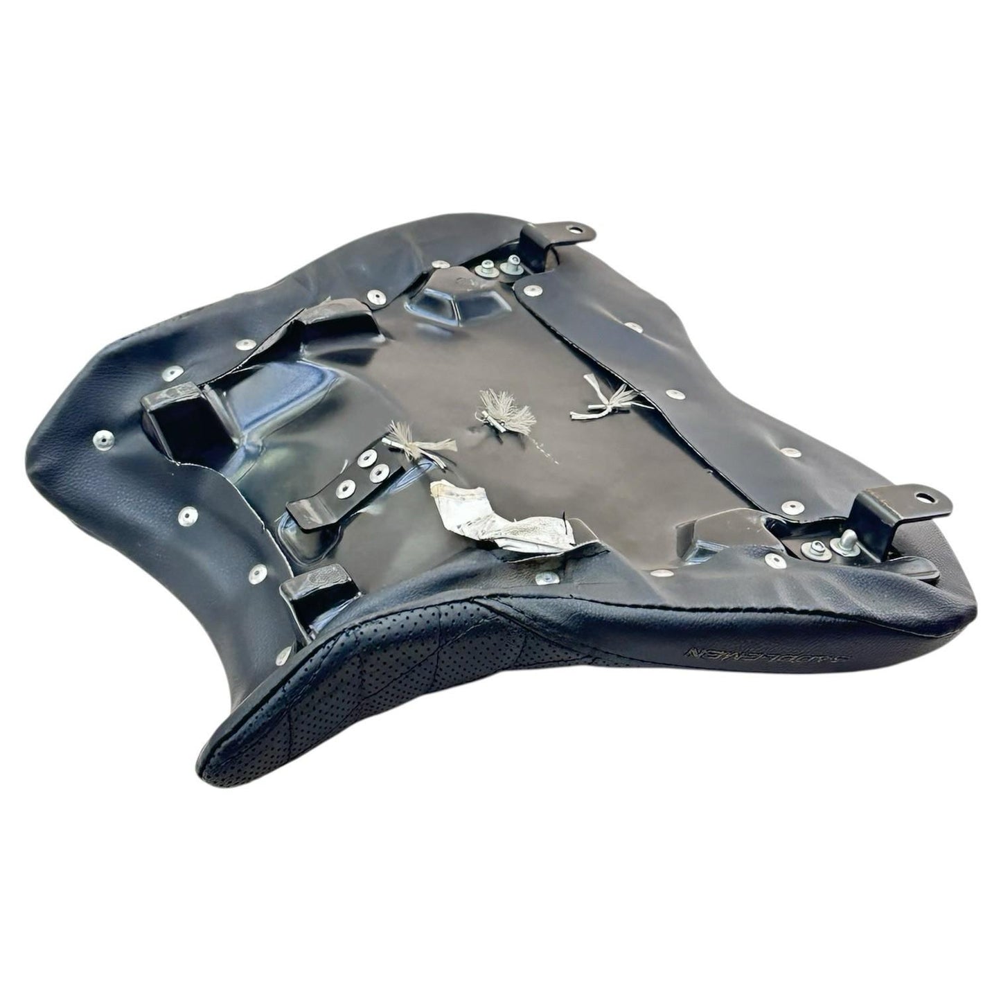 2015 - 2019 YAMAHA YZF R1 FRONT DRIVERS SEAT PAD SADDLE PILLION BLACK SADDLEMEN