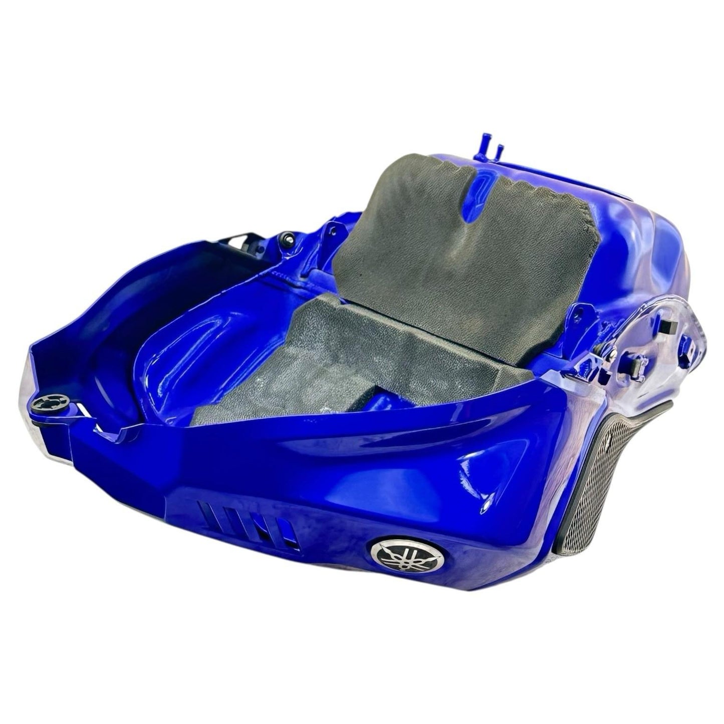 2015 - 2019 YAMAHA YZF R1 FUEL TANK GAS RESERVOIR PETROL BLUE STOCK  *SCUFFED*