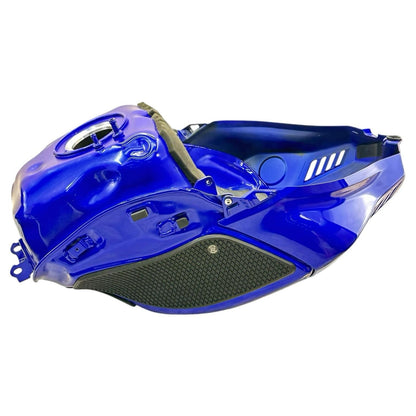2015 - 2019 YAMAHA YZF R1 FUEL TANK GAS RESERVOIR PETROL BLUE STOCK  *SCUFFED*