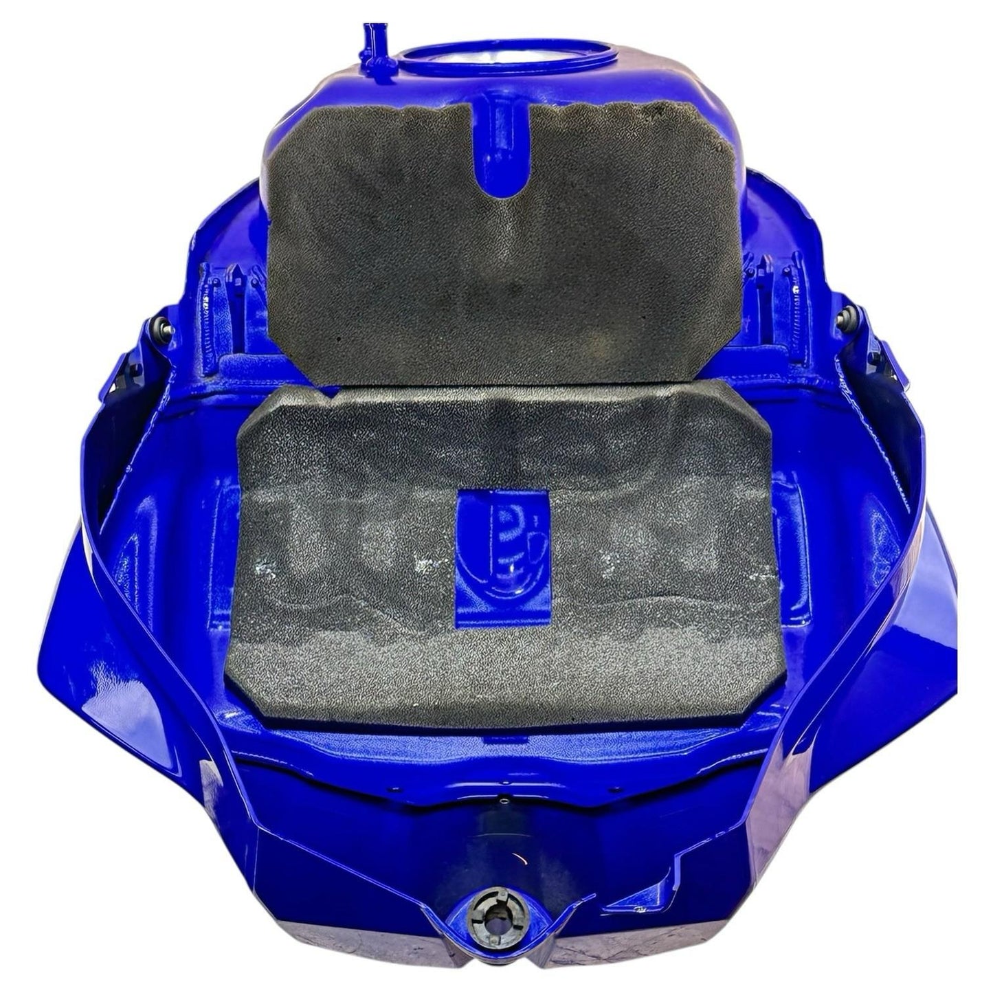2015 - 2019 YAMAHA YZF R1 FUEL TANK GAS RESERVOIR PETROL BLUE STOCK  *SCUFFED*