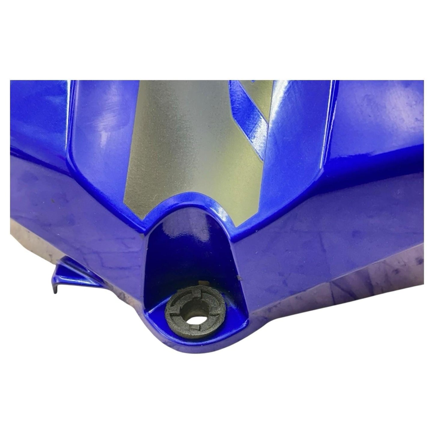 2015 - 2019 YAMAHA YZF R1 FUEL TANK GAS RESERVOIR PETROL BLUE STOCK  *SCUFFED*